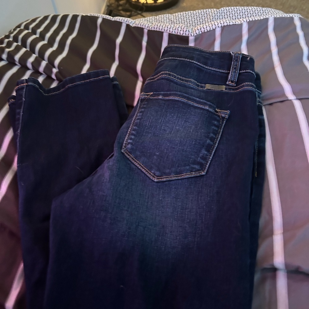 KanCan Dark Blue Straight Leg Jeans